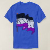 Lgbt Aseuality Flag Ace Pride Human Rights Prouwe T-shirt (Design voorkant)