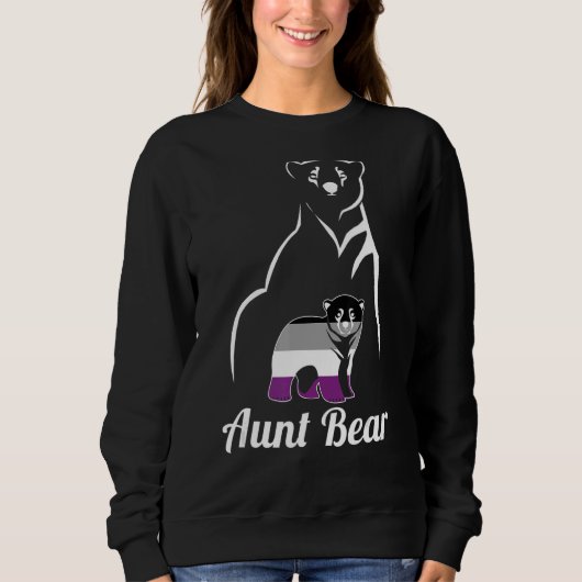 Lgbt Asexual Tunt Beer Ace Pride Flag Trui (Voorkant)