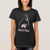 LGBT Asexual Uncle Beer Ace Pride Flag T-shirt (Voorkant)