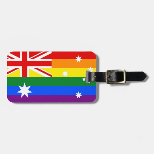 LGBT Australië Bagagelabel (Voorkant horizontaal)