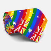 LGBT Australië Stropdas (Opgerold)