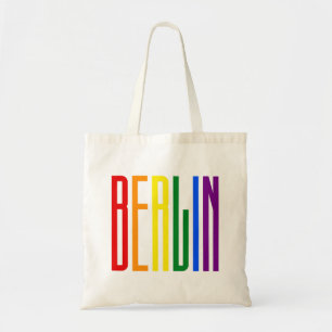 LGBT Berlin Gay Pride Rainbow LGBTQ-ondersteuning Tote Bag