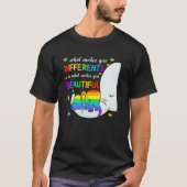 LGBT-bewustzijn Wat maakt jou anders Olifant M T-shirt (Voorkant)