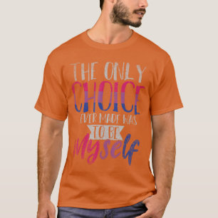 LGBT Bi trots trots biseksueel biseksualiteit vlag T-shirt