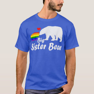 Lgbt Big Sister Beer Gay Pride Equal Rights Rainbo T-shirt