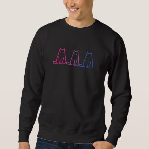 Lgbt Bisexual Bi Pride Cat Purride Trui