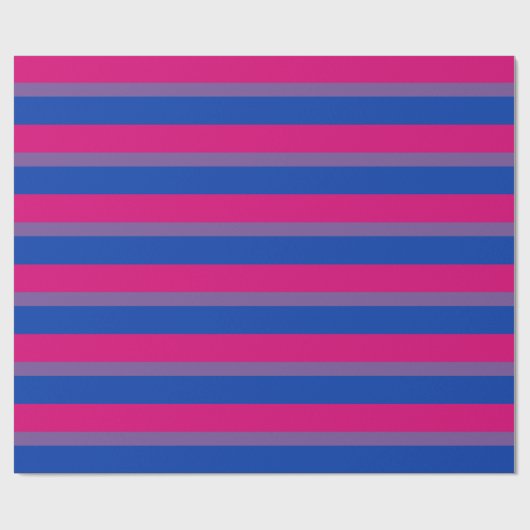 LGBT Bisexual Flag Colors Cadeaupapier (Vlak)