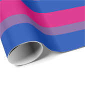 LGBT Bisexual Flag Colors Cadeaupapier (Rol Hoek)