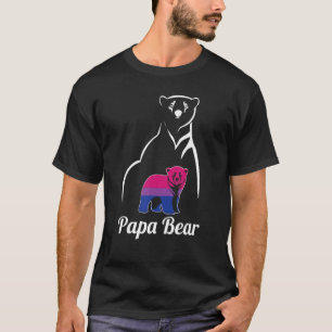 Lgbt Bisexual Papa Beer Bi Pride Flag T-shirt