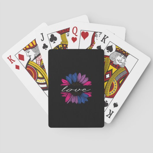LGBT Bisexual Pokerkaarten (Achterkant)