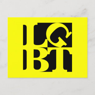 LGBT Black Pop Briefkaart