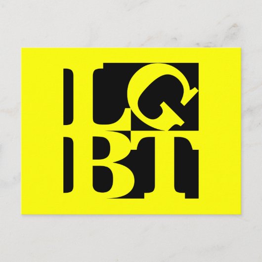 LGBT Black Pop Briefkaart (Voorkant)