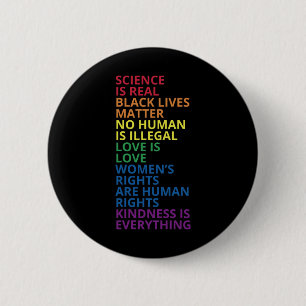 Lgbt- bondgenoot T-shirt Ronde Button 5,7 Cm