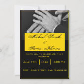 LGBT bruiloft uitnodiging (Voorkant)