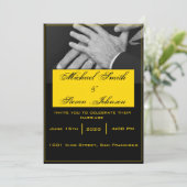 LGBT bruiloft uitnodiging (Staand voorkant)