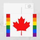 LGBT Canada Briefkaart (Voorkant / Achterkant)