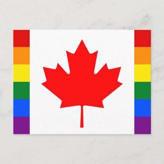 LGBT Canada Briefkaart (Voorkant)