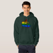 LGBT Canadian pride map Sweatshirt (Voorkant volledig)