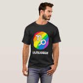 Lgbt Capricorn T-shirt (Voorkant volledig)