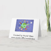 LGBT Chanoeka-Wenskaart Feestdagen Kaart (Achterkant)