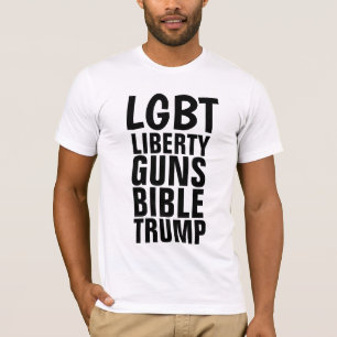 LGBT Conservative PISTOLEN Trump T-Shirts
