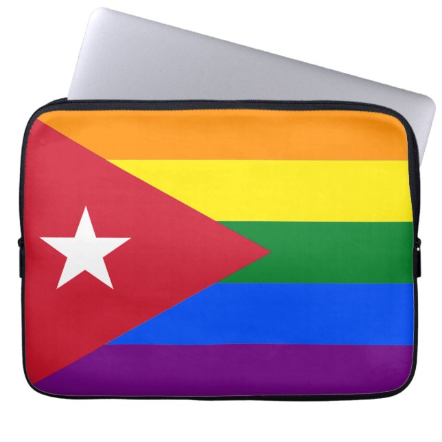 LGBT Cuba Laptop Sleeve (Voorkant)