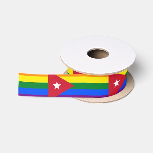 LGBT Cuba Satijnen Lint (Spoel)