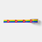 LGBT Cuba Satijnen Lint (Voorkant)
