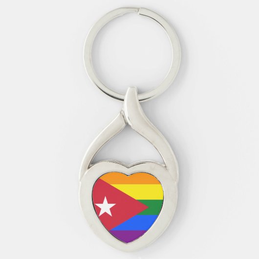LGBT Cuba Sleutelhanger (Voorkant)