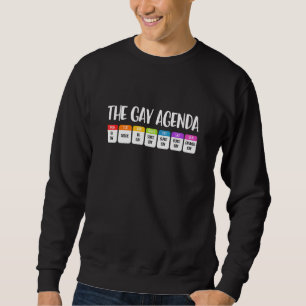 LGBT De homoseksuele agenda Lesbian Transgender Bi Trui