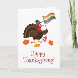 LGBT de Kaart van Turkije van de vlagThanksgiving