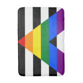 LGBT direct onder de vlag Bathroom Mat (Voorkant Verticaal)