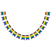 LGBT direct vlaggenbanner Vlaggetjes (Alle)