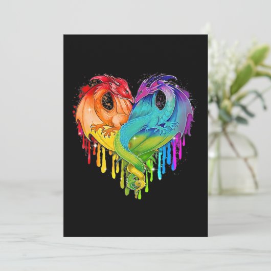 LGBT Dragon (Staand voorkant)