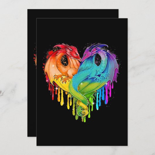 LGBT Dragon (Voorkant / Achterkant)