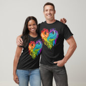 LGBT Dragon Heart Rainbow Heart Dragon LGBT — stan T-shirt (Unisex)
