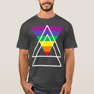 LGBT-driehoek T-shirt