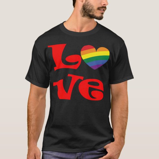 LGBT een andere liefde T-shirt (Voorkant)