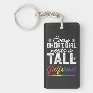 LGBT Elke Kleine Meisje Heeft Een Lange Vriendin N Sleutelhanger