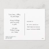 LGBT Familie Foto Sjabloon Gepersonaliseerde Tekst (Achterkant)