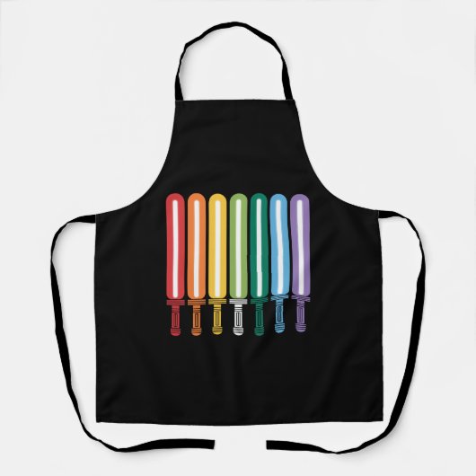 LGBT Flag Gay Pride Schort (Voorkant)