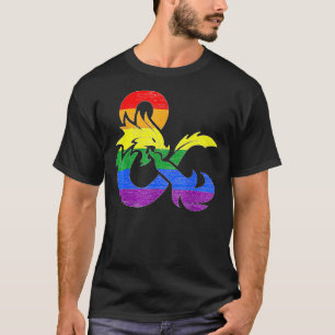 LGBT Flag Pride Role Betaling D20 DnD Gaming RPG G T-shirt