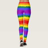 LGBT+ Flag Wide Stripe Leggings (Achterkant)
