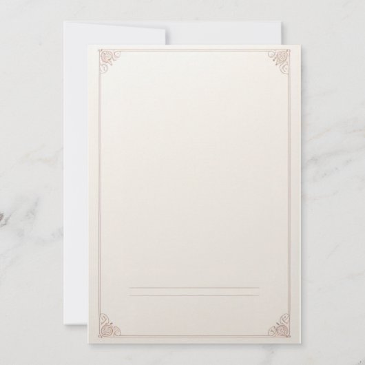 LGBT Floral bruiloft uitnodiging (Achterkant)