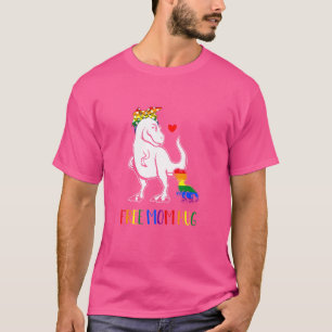 Lgbt Free Ma Hugs Dinosaur Rex Mamasaurus Ally Ra T-shirt