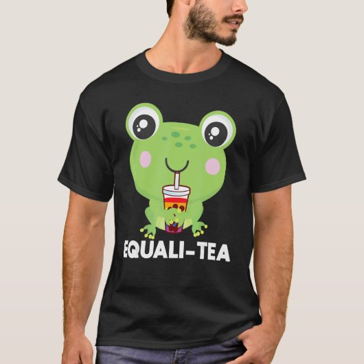 Lgbt Frog Equali Tea Gay Pride Lgbt Flag 1 T-shirt (Voorkant)