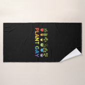 LGBT Funny Plant Gay Gardener Badhanddoek (Badhanddoek)