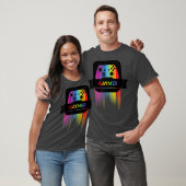 LGBT Gamer Gaymer T Gay Pride Rainbow Gamepad T-shirt (Unisex)