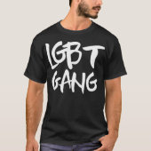LGBT Gang zwarte lesbienne - standaard-scale-4_00x T-shirt (Voorkant)
