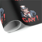 LGBT Gay Ally Pride Maand Funny Cadeaupapier (Rol Hoek)